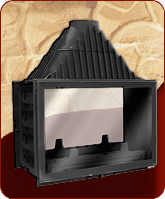 Чугунная каминная топка Камилла 700 DF