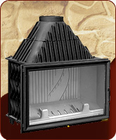 Чугунная каминная топка Камилла 800