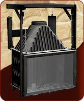 Чугунная каминная топка Камилла 800 П