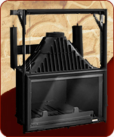 Чугунная каминная топка Камилла 900 П