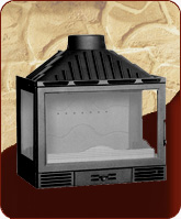 Чугунная каминная топка Промо 715 У