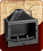 Чугунная каминная топка Промо 700 с заслонкой